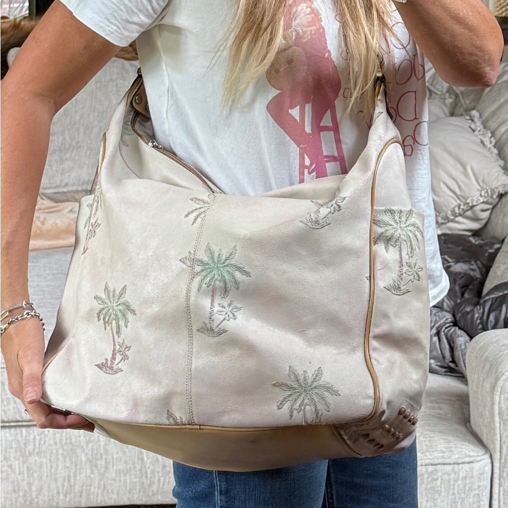 Arcadia Italian leather hobo